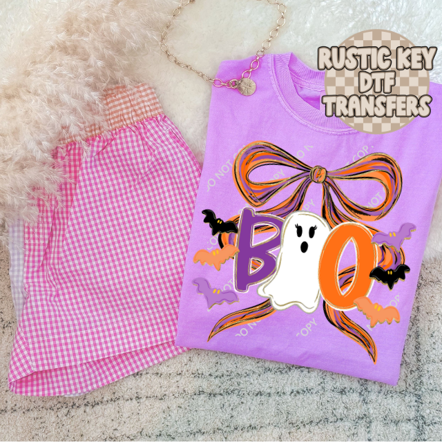 Boo coquette DTF TRANSFER