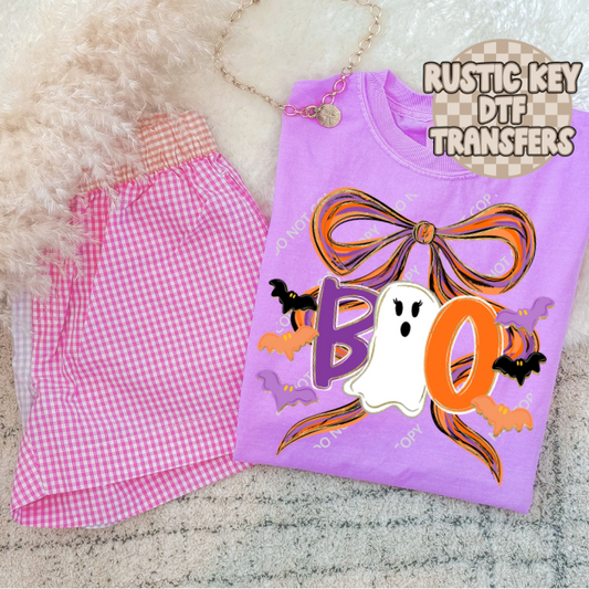 Boo coquette DTF TRANSFER