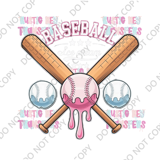 BASEBALL DTF TRANSFER