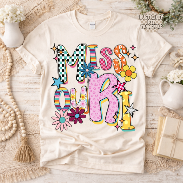 Missouri Funky Fresh state DTF Transfer, Ready to Press