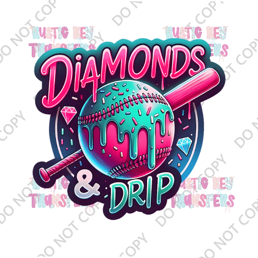 BASEBALL DTF TRANSFER