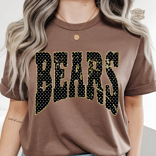 Bears DTF Transfer, Ready to Press