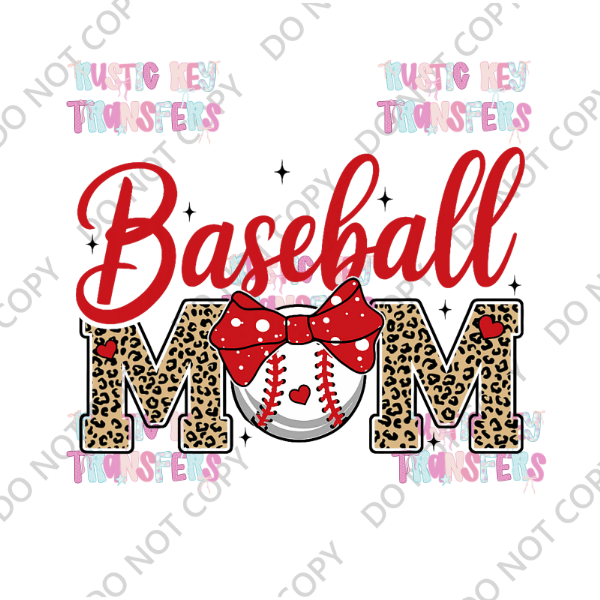 BASEBALL DTF TRANSFER