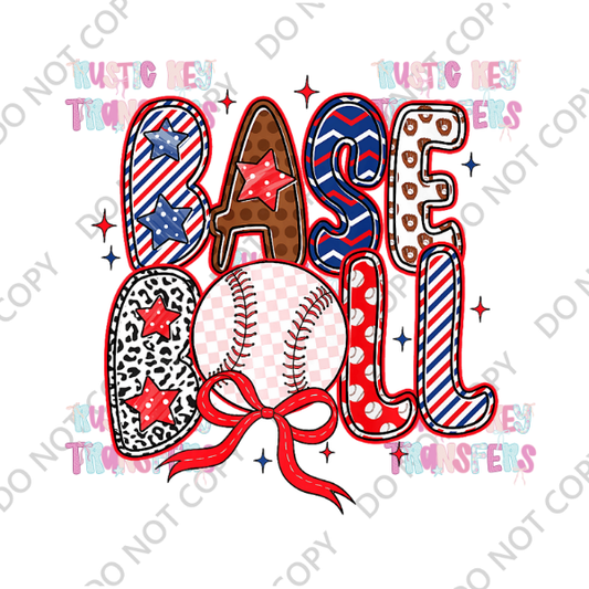 BASEBALL DTF TRANSFER
