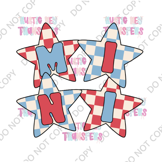 PATRIOTIC DTF TRANSFER