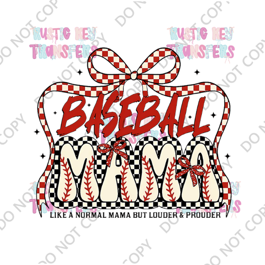 BASEBALL DTF TRANSFER