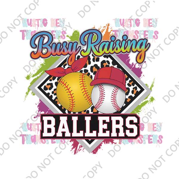BASEBALL DTF TRANSFER