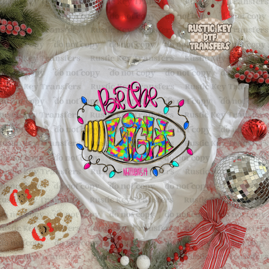 Be the light DTF Transfer, Ready to Press