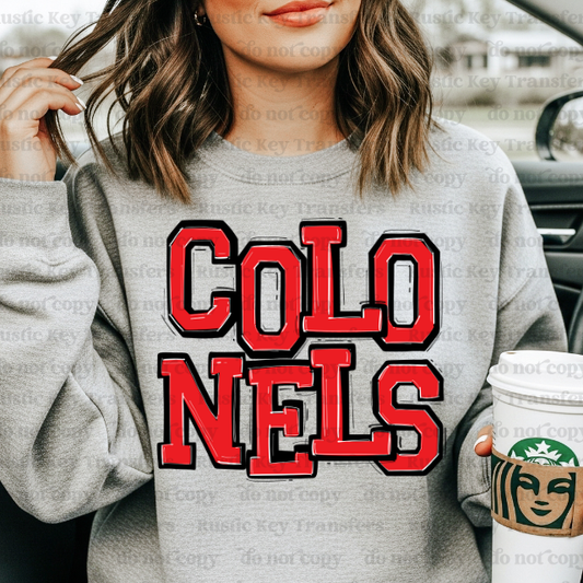 Colonels DTF Transfer, Ready to Press