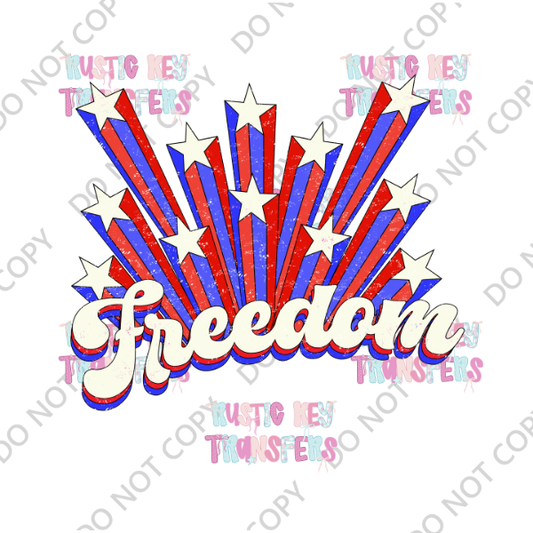PATRIOTIC DTF TRANSFER