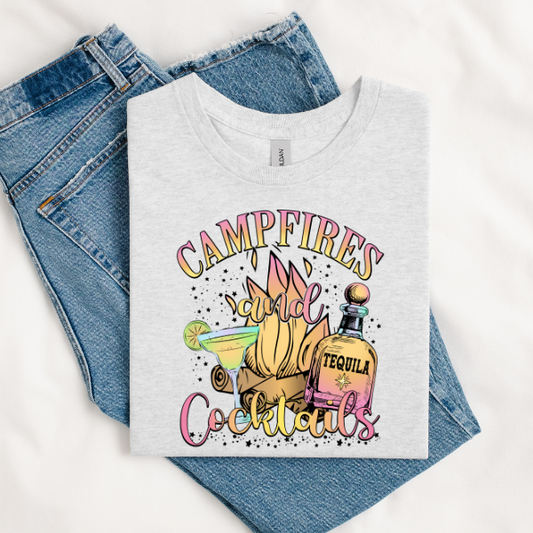 Campfires cocktails DTF TRANSFER