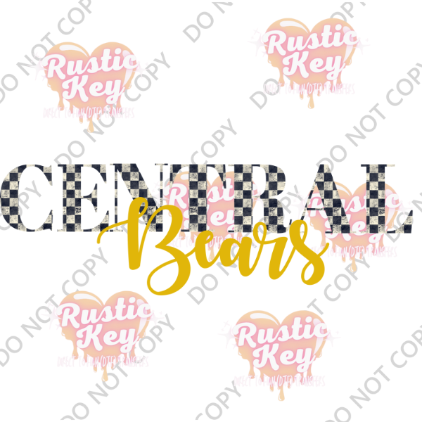 CENTRAL BEARS DTF TRANSFER