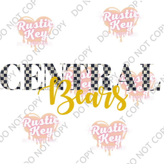 CENTRAL BEARS DTF TRANSFER