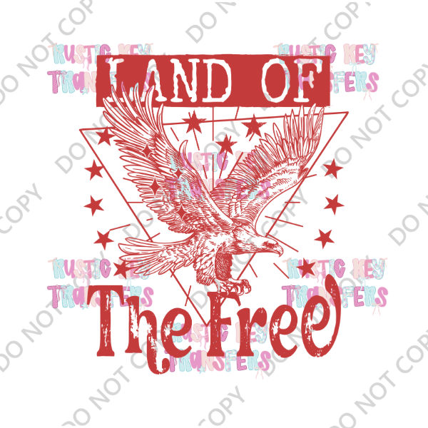PATRIOTIC DTF TRANSFER