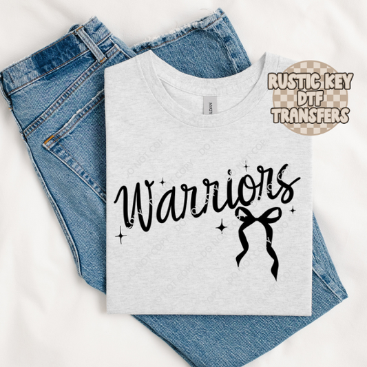 Warriors Bow DTF TRANSFER