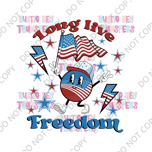PATRIOTIC DTF TRANSFER