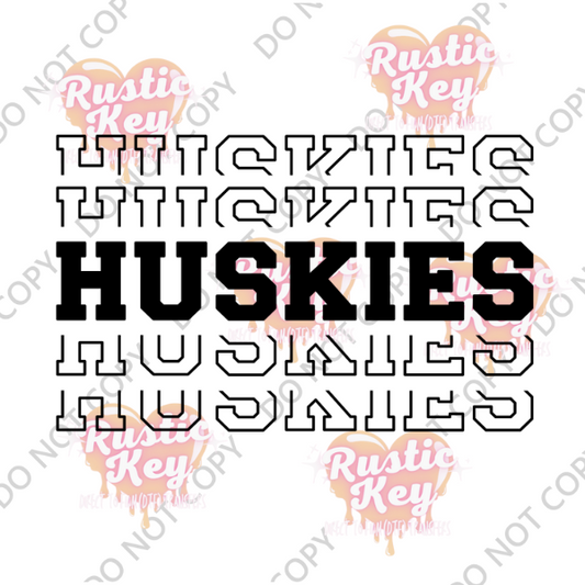 HUSKIES DTF TRANSFER