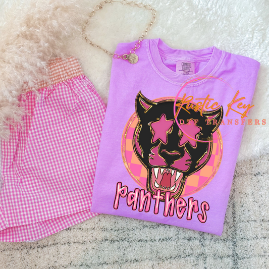 Panther Neon DTF TRANSFER