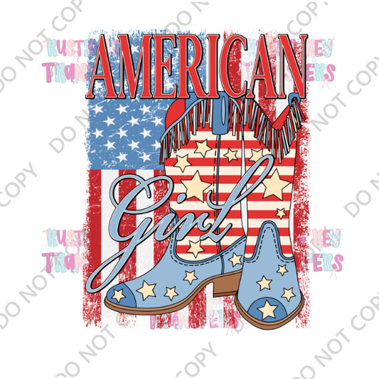 PATRIOTIC DTF TRANSFER