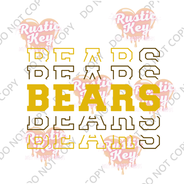 CENTRAL BEARS DTF TRANSFER