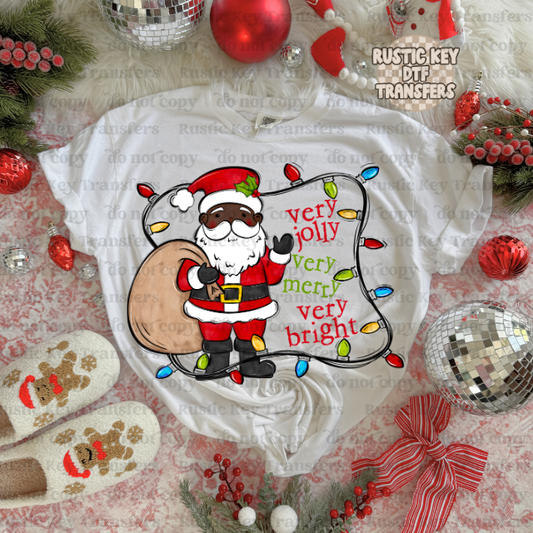 Very Jolly DTF Transfer, Ready to Press