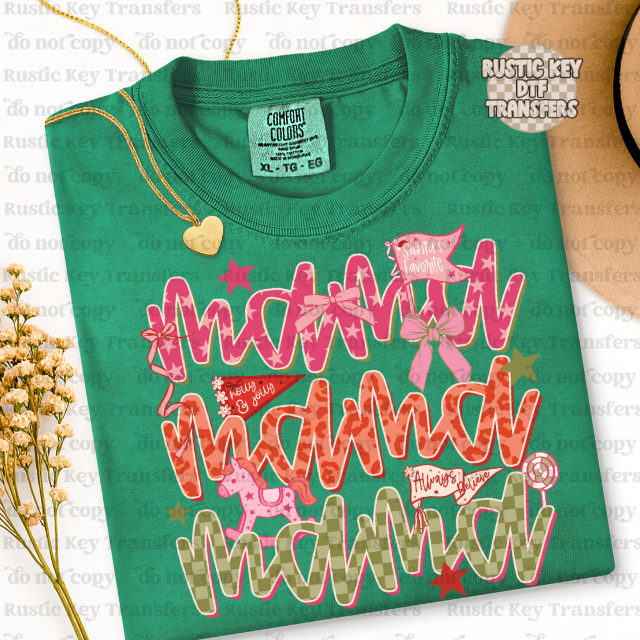 Mama DTF Transfer, Ready to Press