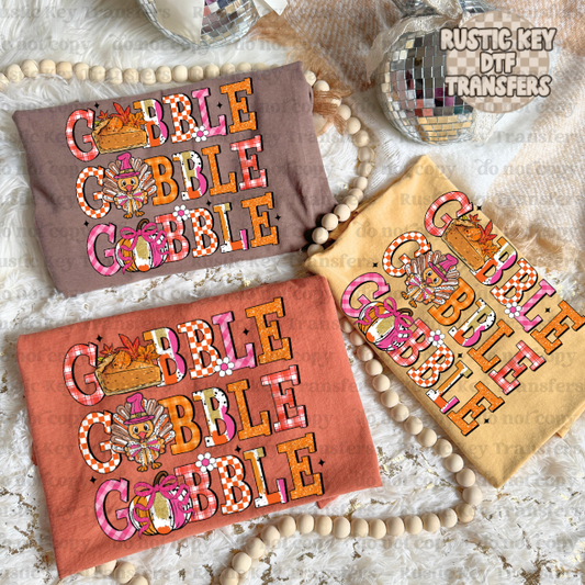 Gobble DTF Transfer, Ready to Press