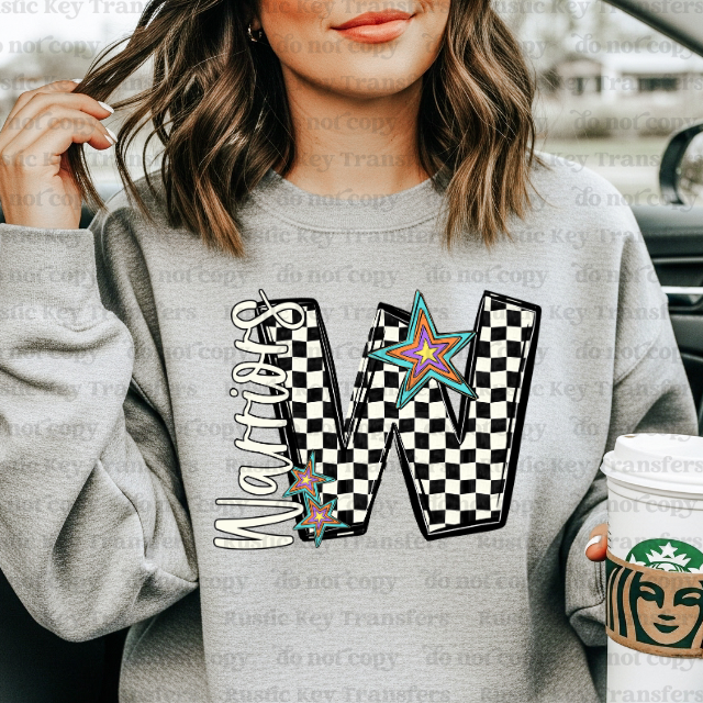 Warrior DTF Transfer, Ready to Press