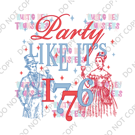 PATRIOTIC DTF TRANSFER