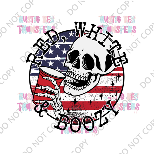 PATRIOTIC DTF TRANSFER