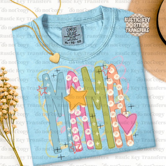 Mama DTF Transfer, Ready to Press