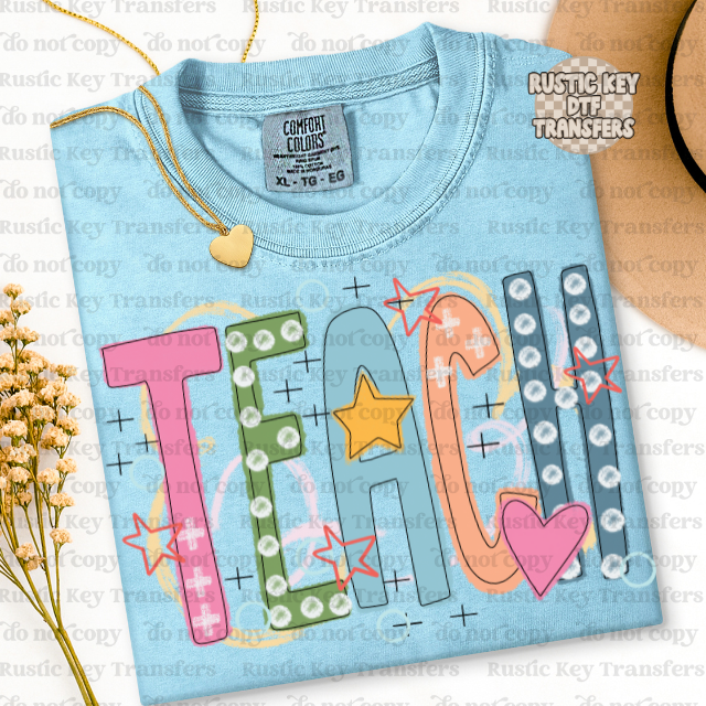 Teach DTF Transfer, Ready to Press