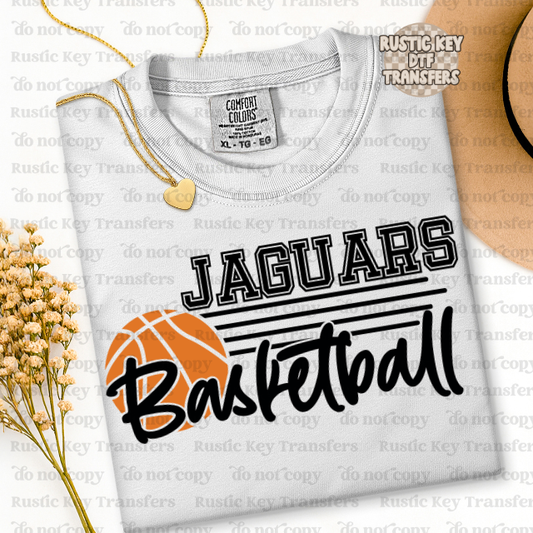 Jaguars Basketball DTF Transfer, Ready to Press