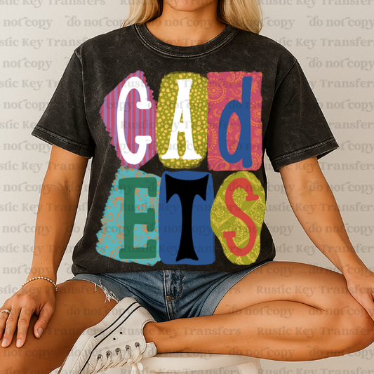 Cadets DTF Transfer, Ready to Press