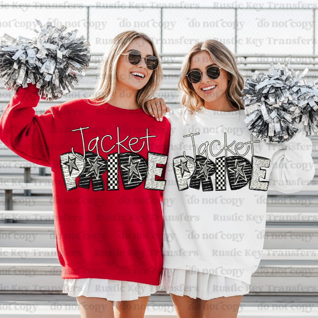 Jacket Pride DTF Transfer, Ready to Press