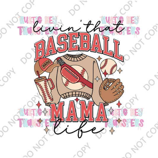 BASEBALL DTF TRANSFER