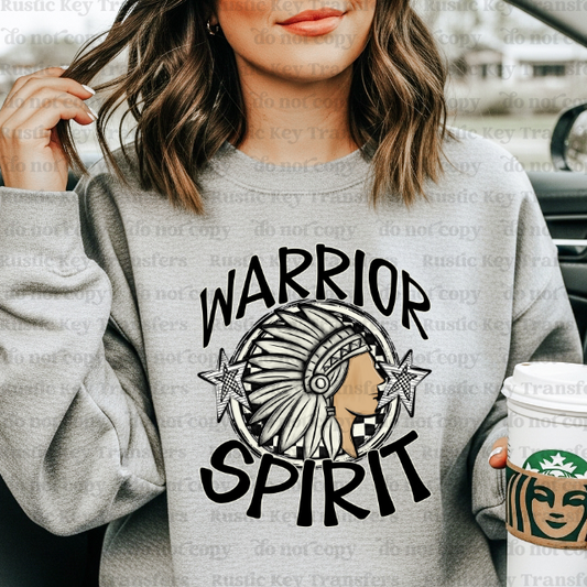 Warriors DTF Transfer, Ready to Press