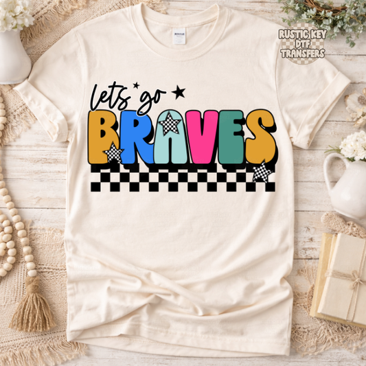 Let's go Braves DTF Transfer, Ready to Press