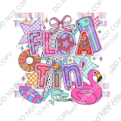 FLOATIN' DTF TRANSFER