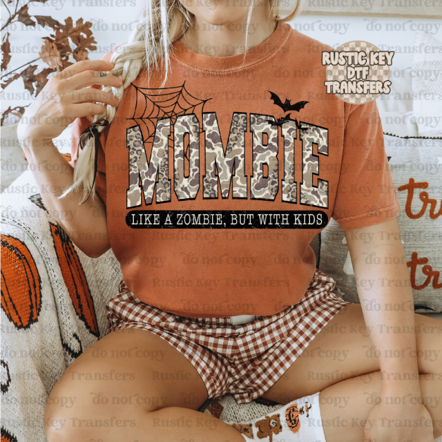 Mombie DTF Transfer - Ready To Press