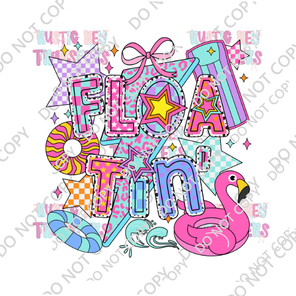 FLOATIN' DTF TRANSFER