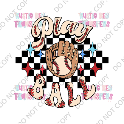 BASEBALL DTF TRANSFER