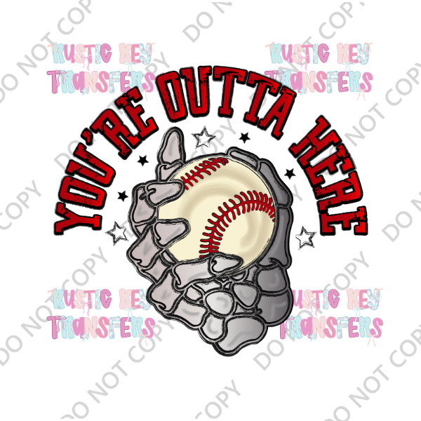 BASEBALL DTF TRANSFER