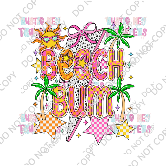 BEACH BUM DTF TRANSFER