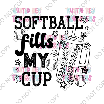 SOFTBALL DTF TRANSFER