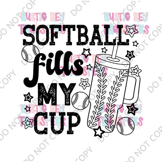 SOFTBALL DTF TRANSFER