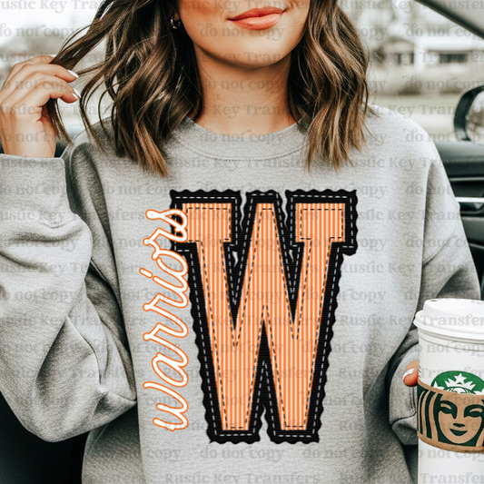 Warriors DTF Transfer, Ready to Press