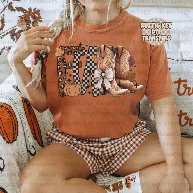 Fall DTF Transfer - Ready To Press