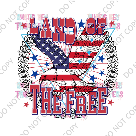 PATRIOTIC DTF TRANSFER