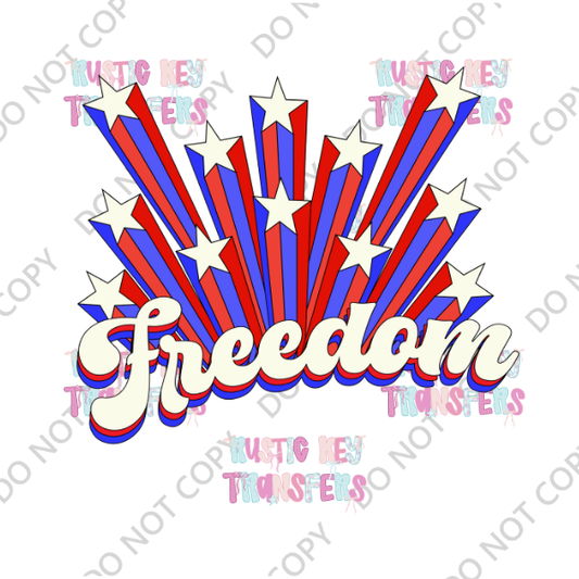 PATRIOTIC DTF TRANSFER